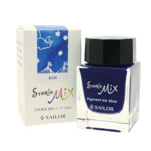SAILOR | Tintero Vidrio 20 ml CON PIGMENTOS STORIA MIX - Blue