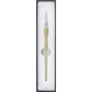 TERANISHI | Pluma de Cristal AURORA BOREALIS - Light Yellow