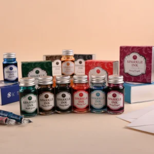 TERANISHI | Tintero Caligrafía 12 ml SPARKLE - Berry Purple
