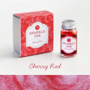 TERANISHI | Tintero Caligrafía 12 ml SPARKLE - Cherry Red