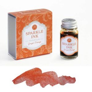 TERANISHI | Tintero Caligrafía 12 ml SPARKLE - Ginger Orange