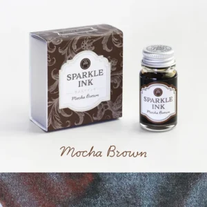 TERANISHI | Tintero Caligrafía 12 ml SPARKLE - Mocha Brown