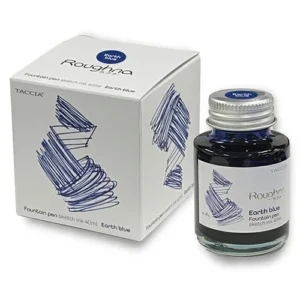 Taccia | Tintero Vidrio 40 ml ROUGHNA Sketch Ink - Earth Blue