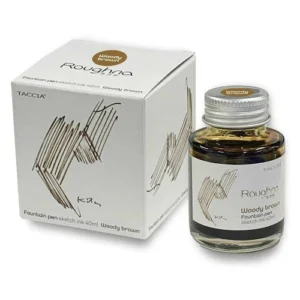 Taccia | Tintero Vidrio 40 ml ROUGHNA Sketch Ink - Woody Brown