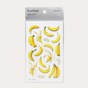 APPREE | Pegatinas Multisuperficie (18) FRUTAS - Banana