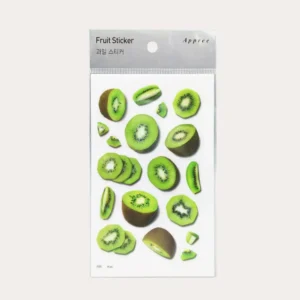APPREE | Pegatinas Multisuperficie (18) FRUTAS - Kiwi