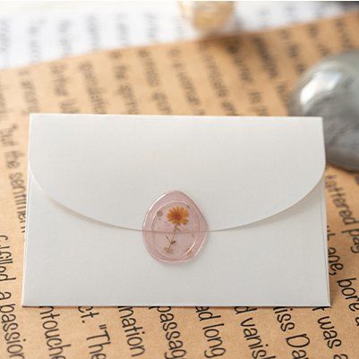 APPREE | Pegatinas sello cera SEALING WAX - Milky Yellow - Imagen 4