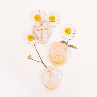 APPREE | Pegatinas sello cera SEALING WAX - Milky Yellow - Imagen 5
