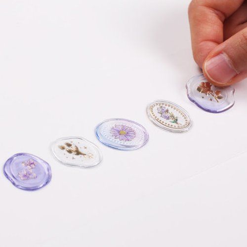 APPREE | Pegatinas sello cera SEALING WAX - Violet - Imagen 3