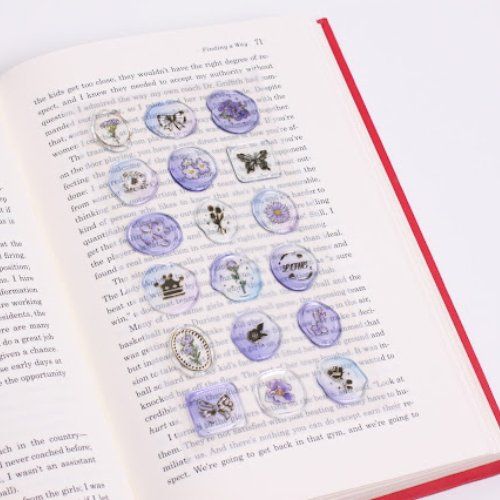 APPREE | Pegatinas sello cera SEALING WAX - Violet - Imagen 2