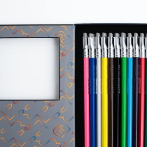 BLACKWING Colors | Caja 12 Lápices de colores con goma