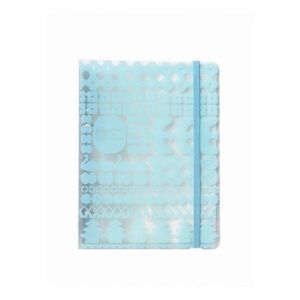 KING JIM | Archivador Pegatinas OTONA BINDER A5 (20 bolsillos) - Azul