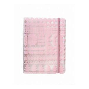 KING JIM | Archivador Pegatinas OTONA BINDER A5 (20 bolsillos) - Rosa