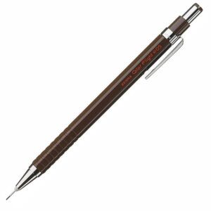 ZEBRA | Portaminas 0.5 mm con borrador COLOR FLIGHT – Chocolate