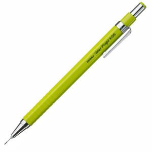 ZEBRA | Portaminas 0.5 mm con borrador COLOR FLIGHT – Lime Green