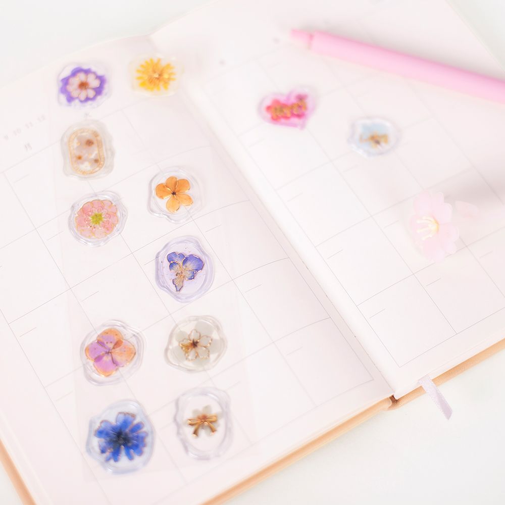 APPREE | Pegatinas sello cera SEALING WAX - Pressed Petal - Imagen 2