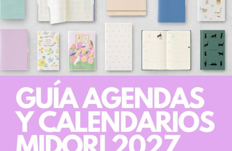 MIDORI | Guía Agendas y Calendarios 2027 (descargable) MIDORI | Guía Agendas y Calendarios 2027 (descargable)