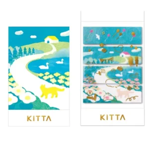 KING JIM | Masking Tape Precortado KITTA COLLAGE - Hill
