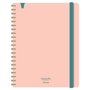 KOKUYO SOOOFA | Agenda 2026 Mensual B6 SOFT RING - Light Pink (Liquidación)