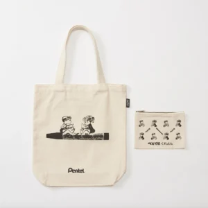 OLD RESTA | Tote Bag BIG + Estuche Tela - Pentel