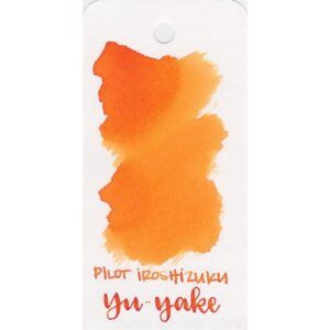 PILOT | Tintero Cristal IROSHIZUKU - YU-YAKE Naranja