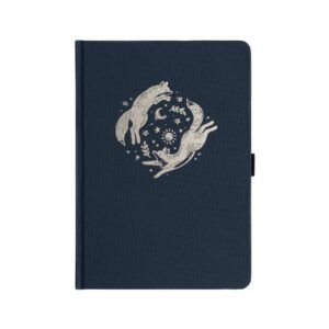 ARCHER & OLIVE | Cuaderno A5 Malla Puntos - Forest Foxes