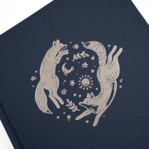 ARCHER & OLIVE | Cuaderno A5 Malla Puntos - Forest Foxes