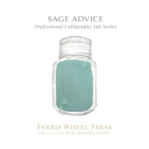 FERRIS WHEEL PRESS | Tintero Caligrafía 28 ml - Sage Advice