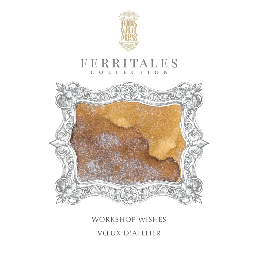 FERRIS WHEEL PRESS | Tintero Vidrio 20 ml - FERRITALES SHIMMER Workshop Wishes - Imagen 2
