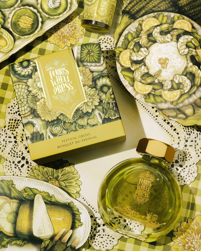FERRIS WHEEL PRESS | Tintero Vidrio 38 ml - EVERYDAY SHIMMER Festival Grove - Imagen 4