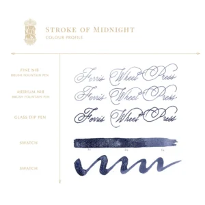 FERRIS WHEEL PRESS | Tintero Vidrio 38 ml - EVERYDAY SHIMMER Stroke of Midnight