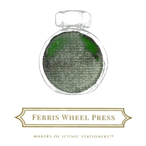 FERRIS WHEEL PRESS | Tintero Vidrio 38 ml - CURIOUS COLLABORATIONS Special Edition - Moonlit Jade