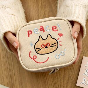 ICONIC | Estuche DOODLE MINI POUCH - 01 Cream Beige
