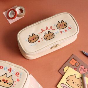 ICONIC | Estuche DOODLE PEN POUCH - 01 Cream Beige