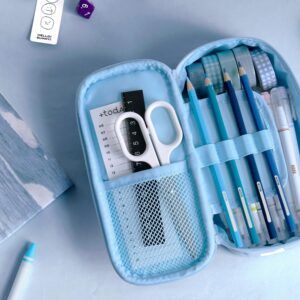 ICONIC | Estuche DOODLE PEN POUCH - 03 Sky Blue