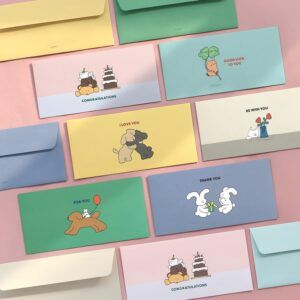 ICONIC | Set de 24 Sobres Alargados - Cuddly