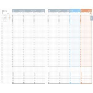[PREVENTA] KOKUYO JIBUN TECHO | Agenda 2027 Semanal A5 Slim STANDARD - Yellow