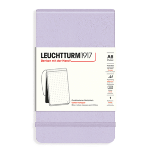LEUCHTTURM1917 | Bloc Notas A6 Malla Puntos REPORTER - Lilac