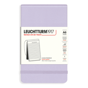LEUCHTTURM1917 | Bloc Notas A6 Rayado REPORTER - Lilac