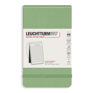 LEUCHTTURM1917 | Bloc Notas A6 Rayado REPORTER - Sage