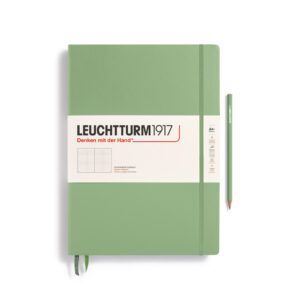 LEUCHTTURM1917 | Cuaderno A4+ Malla Puntos MASTER CLASSIC - Sage