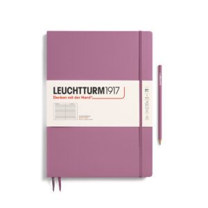 LEUCHTTURM1917 | Cuaderno A4+ Rayado MASTER SLIM - Dusty Rose