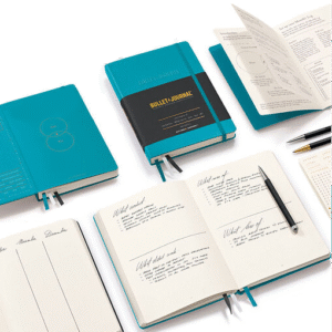LEUCHTTURM1917 | Cuaderno A5 Malla Puntos BULLET JOURNAL Ed. 2 - Turquoise