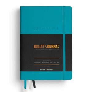 LEUCHTTURM1917 | Cuaderno A5 Malla Puntos BULLET JOURNAL Ed. 2 - Turquoise