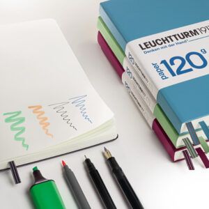 LEUCHTTURM1917 | Cuaderno A5 Malla Puntos MEDIUM - Edition 120G - Black