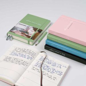 LEUCHTTURM1917 | Diario 5 años Some Lines A Day A5 - Black