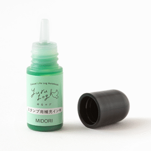 MIDORI | Recambio de Tinta (3 ml) para Sello Yuru Log - Verde