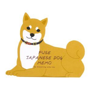 GREETING LIFE | Bloc Notas ANIMAL Die Cut MEMO PAD - Fuse Japanese Dog