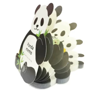 GREETING LIFE | Bloc Notas ANIMAL Die Cut MEMO PAD - Panda