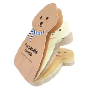 GREETING LIFE | Bloc Notas ANIMAL Die Cut MEMO PAD - Toy Poodle